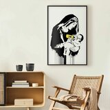  Plakat - Breastfeeding Mother 21x30 Crni okvir | shoptok.hr