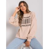 ex moda Sweatshirt-EM-BL-536/1.13-beige | Shoptok.si