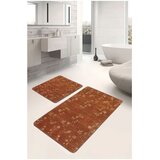 Mila Home Rjave žametne kopalniške preproge v kompletu 2 ks 60x100 cm – | Shoptok.si