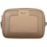  ženska crossbody torbica 22x16x7 cm svijetlosmeđa Slike