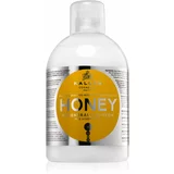 Kallos Cosmetics honey šampon za obnovu kose 1000 ml za žene