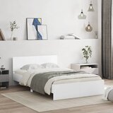  Okvir za krevet s uzglavljem bijeli 120x200 cm | Eponuda.com