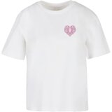 Miss Tee Women's T-shirt Heart Cage - white Cijene