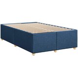  Boxspring krevet s madracem Plava 120 x 200 cm Tkanina | shoptok.hr