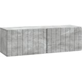 TV ormar za zid 98 x 31 x 30 cm Betonska siva Konstruirano drvo | Eponuda.ba