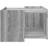  Kava Stol Siva sonoma 50,5 x 50 x 33 cm Konstruirano drvo | shoptok.hr