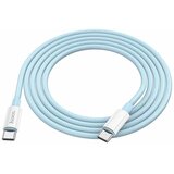 hoco. podatkovni kabel (X68 True Color) - USB Type-C na USB Type-C 100W 3A, 200 cm - plavi | shoptok.hr