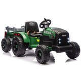  CH9959B Traktor na baterije s prikolicom tamnozelene boje 24V | shoptok.hr