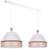  Duolla - Visilica na sajli AVIGNON 2xE27/15W/230V bela/bež | Eponuda.com