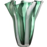 Bloomingville Zelena staklena ručno izrađena vaza (visina 32 cm) Lettice – Cijene