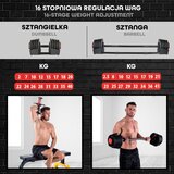  Sgr40 pro set 2u1 bučice 40 kg hms | shoptok.hr