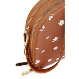 Vuch Mini crossbody torba Caira Maedow Brown, cvjetni uzorak | shoptok.hr