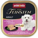 Vom Feinsten Classic piščanec, jajce in šunka - mokra hrana za pse - 150g, (21385790)