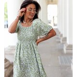 UR/CEO Green floral dress Edoardo | Shoptok.si