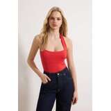 TRENDYOLMILLA Ženski bodi TWOSS26BD00008, Crveni Cene