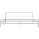  Okvir za krevet bijeli metalni 200 x 200 cm | shoptok.hr