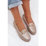 S. BARSKI Glitter Flat Moccasins Made Of Natural Leather D&A | Shoptok.si