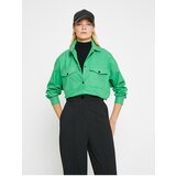 Koton Shirt - Green - Relaxed fit Cene