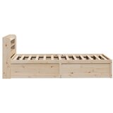  Okvir kreveta s uzglavljem 75x190 cm od borovine | shoptok.hr