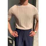 Dewberry 81037 Mens Crew Neck Knit T-Shirt-VISION | Shoptok.si