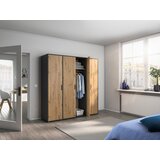 Rauch Möbel OMARA S KLASIČNIMI VRATI, siva, hrast artisan | Shoptok.si