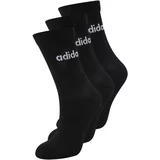 ADIDAS SPORTSWEAR Sportske čarape 'Linear Crew Cushioned ' crna / bijela