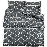 Maison Chic Komplet posteljnine - Posteljnina siva 155x220 cm bombaž, (21786717) Cene