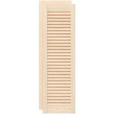 vidaXL Vrata za omarico z letvicami 2 kosa 99x29,5 cm trdna borovina | Shoptok.si