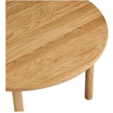 House Nordic Okrugao stolić za kavu od punog hrasta u prirodnoj boji ø 70 cm Jena – | shoptok.hr