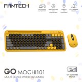 Fantech Combo miš tastatura wireless WK-899 GO mochi101 žuta Cene