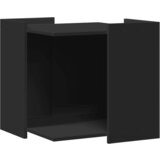 vidaXL Omara za mačje stranišče črna 53x53x51 cm inženirski les, (22124931) | Shoptok.si