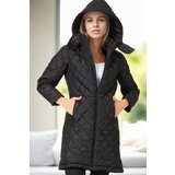Dewberry Z6654 WOMEN'S COAT-BLACK-1 | Shoptok.si