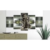  Slika - Sleeping buddha in greens 100x50 | shoptok.hr