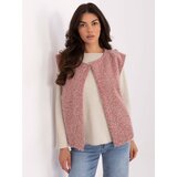 RUE PARIS Vest-IT-KZ-FL9622.29P-Dark Pink u