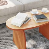  Kava Stol Vosak smeđa 80 x 40 x 35 cm Čvrsto borovo drvo | Eponuda.com