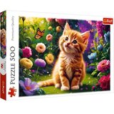 Trefl Slatka+mačka+500+komada+puzzle+-+ | shoptok.hr