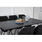Venture Home Marina pravokutni blagovaonski stol 180 &amp;times; 90 cm, crni Slike