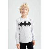 Defacto Regular Fit Batman Licence Long Sleeve T-Shirt Cene
