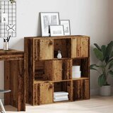 vidaXL Polica za knjige Staro drvo 90x28x90 cm Konstruirano drvo | shoptok.hr