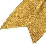 springos set božićnih mašni, 8 x 8 cm, 6 kom., glitter zlatna | shoptok.hr