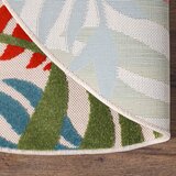 Lesnina XXXL PREPROGA ZA ZUNANJO UPORABO Floral 120 cm tkano večbarvno | Shoptok.si
