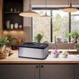 Unold Eismaschine EVA 48826 Stroj za iz izdelavo sladoleda, jogurta nerjavecega jekla/crne barve | Shoptok.si