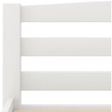  Okvir za krevet od masivne borovine bijeli 140 x 200 cm | shoptok.hr
