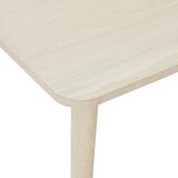 Furnhouse Mizica z mizno ploščo v hrastovem dekorju v naravni barvi 90x55 cm Nyborg – | Shoptok.si