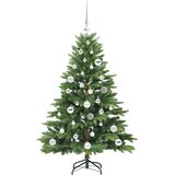 vidaXL Umjetno božićno drvce s stalakom Zelena 120 cm PE i PVC | shoptok.hr