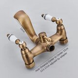 ELITE EDITION Antična - rustikalna armatura s keramičnimi dodatki za kad | Pipa za kad BBT1509 | Shoptok.si