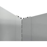  Ograda oko Travnjaka 4 kom. 100 x 100 x 20 cm Čelik Srebrna - Pocinčani čelik 100 x 100 x 20 cm 4 | shoptok.hr