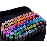  Set dvostranih alkoholnih markera, 80 boja | shoptok.hr