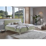 Meise Möbel Svijetlo zeleni tapecirani bračni krevet bez podnice 180x200 cm Mattis – | shoptok.hr