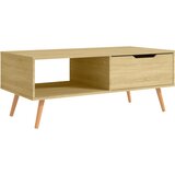 Furnova Klubska mizica sonoma hrast 100x49,5x43 cm inženirski les, (21915492) | Shoptok.si